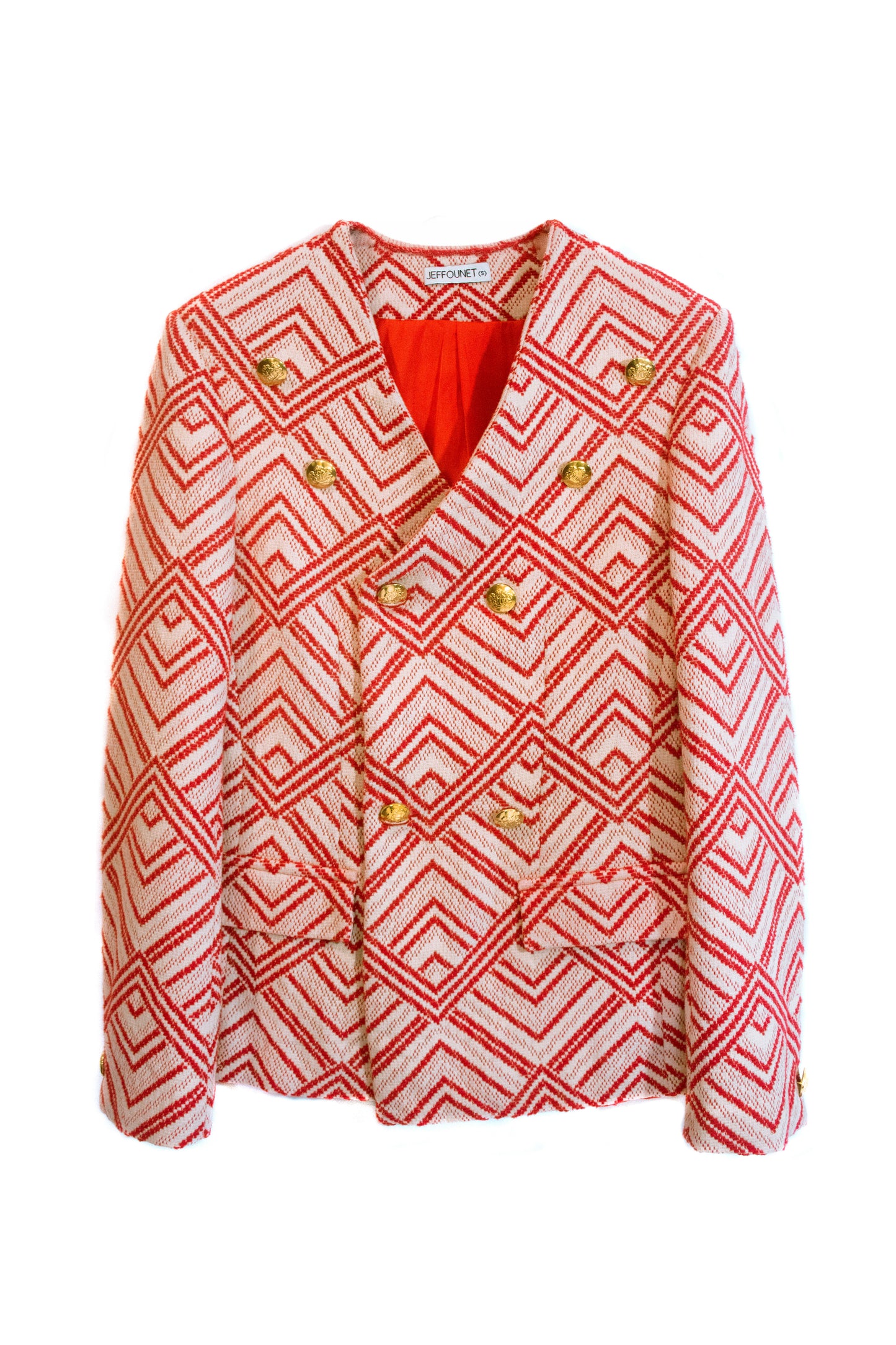 Crimson Matrix Jacket